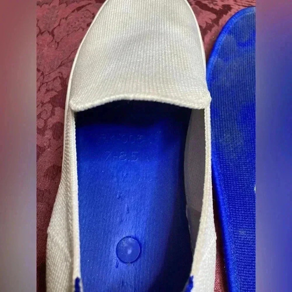 Woman ROTHY’S White Original Slip On Sneaker Shoe Sz 7.5 - Picture 8 of 12